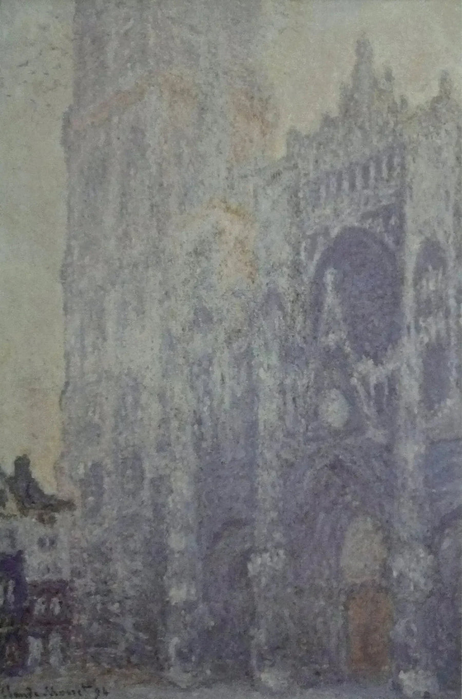 Rouen Katedrali, Portal ve Saint-Romain Kulesi, Sabah Etkisi - Claude Monet