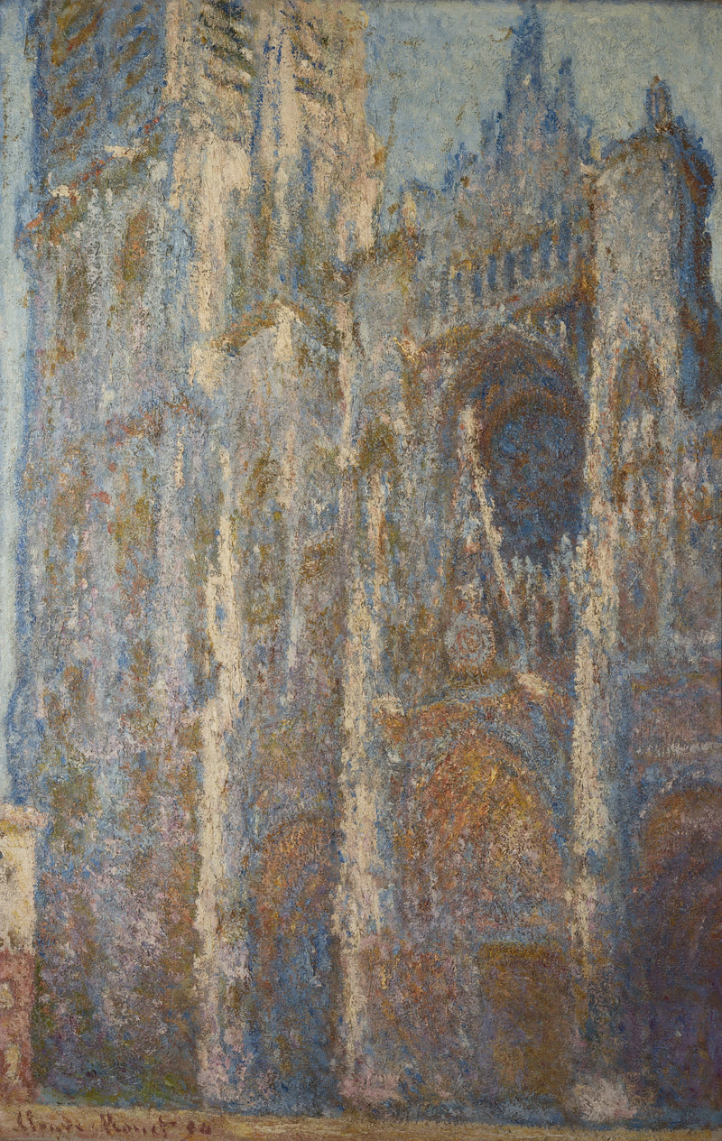 Rouen Katedrali, portal ve Albane kulesi, W1350 öğlen - Claude Monet