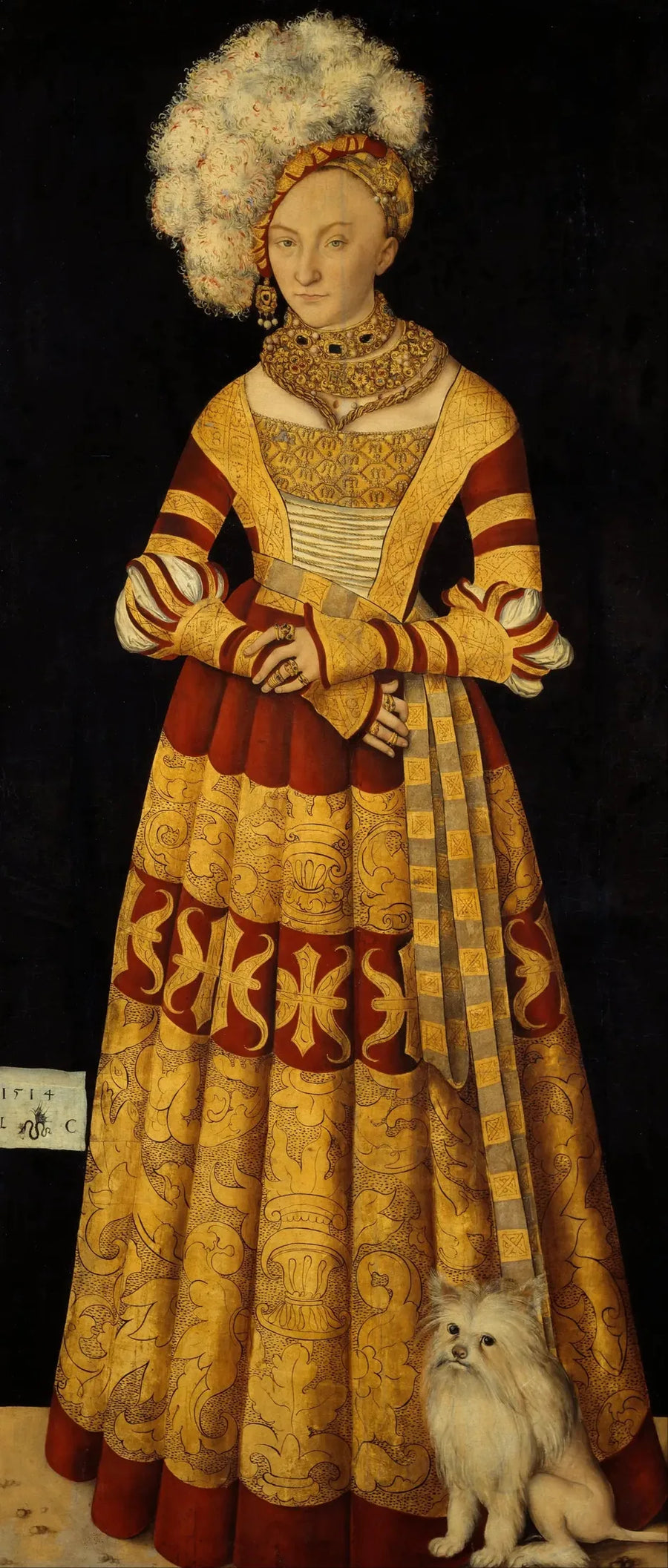 Katherine de Mecklembourg (1487-1561) - Lucas Cranach the Elder