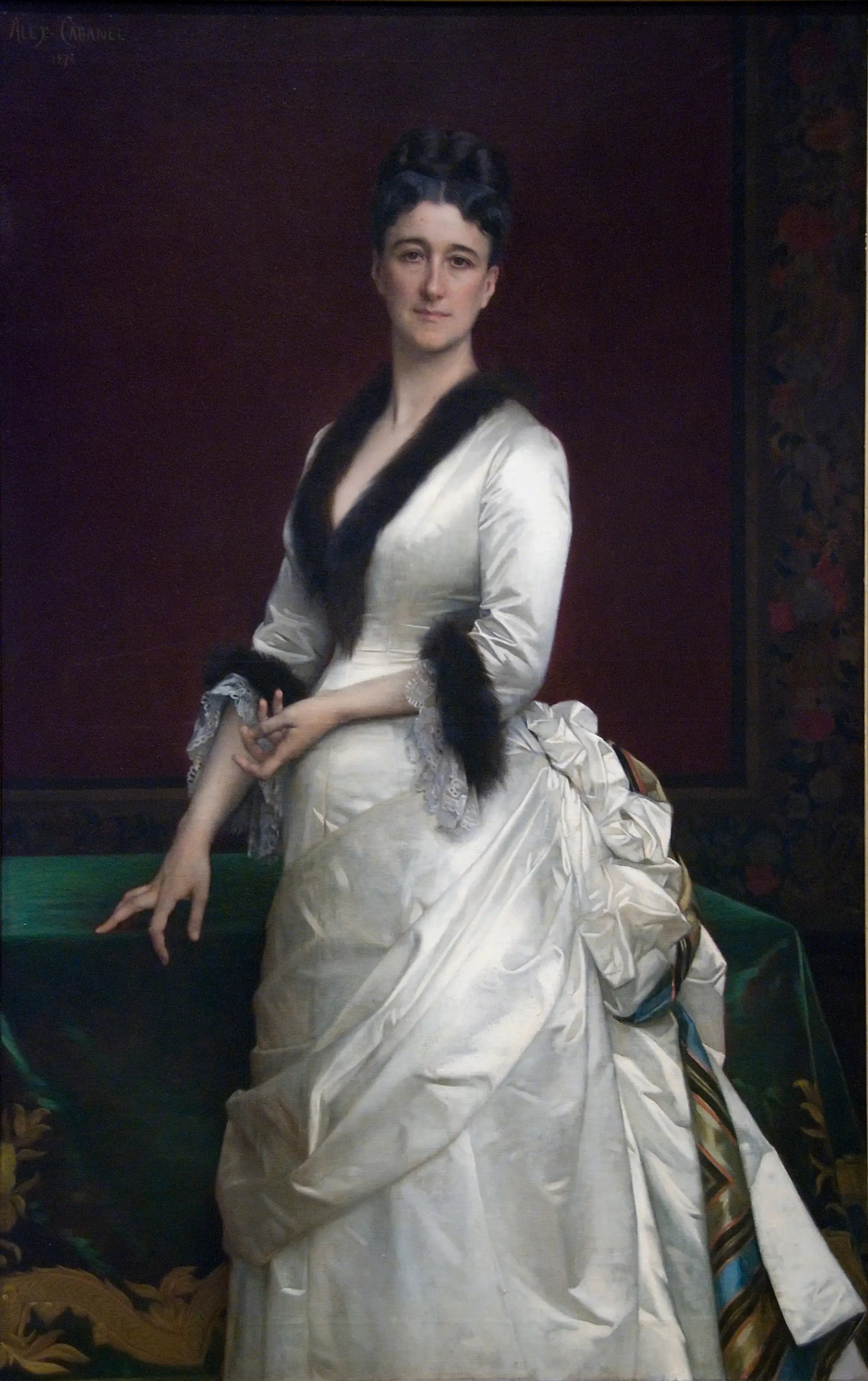 Catherine Lorillard Wolfe (1828–1887) - Alexandre Cabanel - Alpha Reproduction