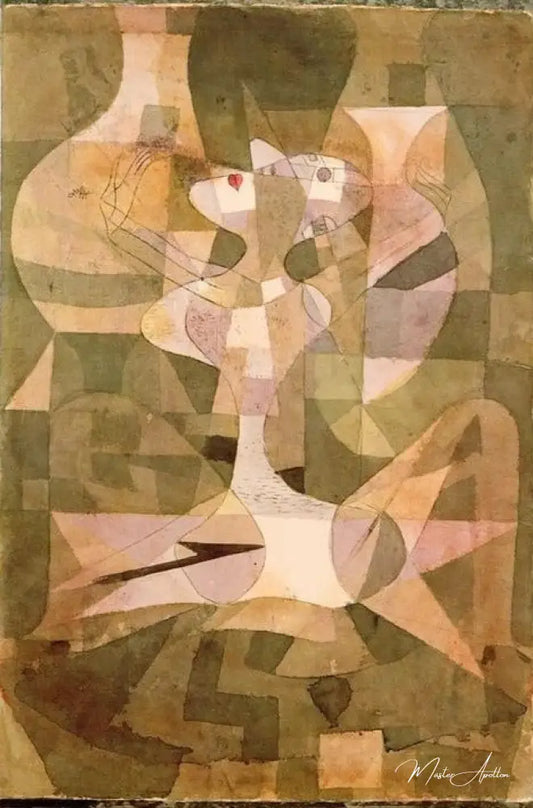 céramique / érotique / religieux - Paul Klee - Reproductions de tableaux et peintures haut de gamme