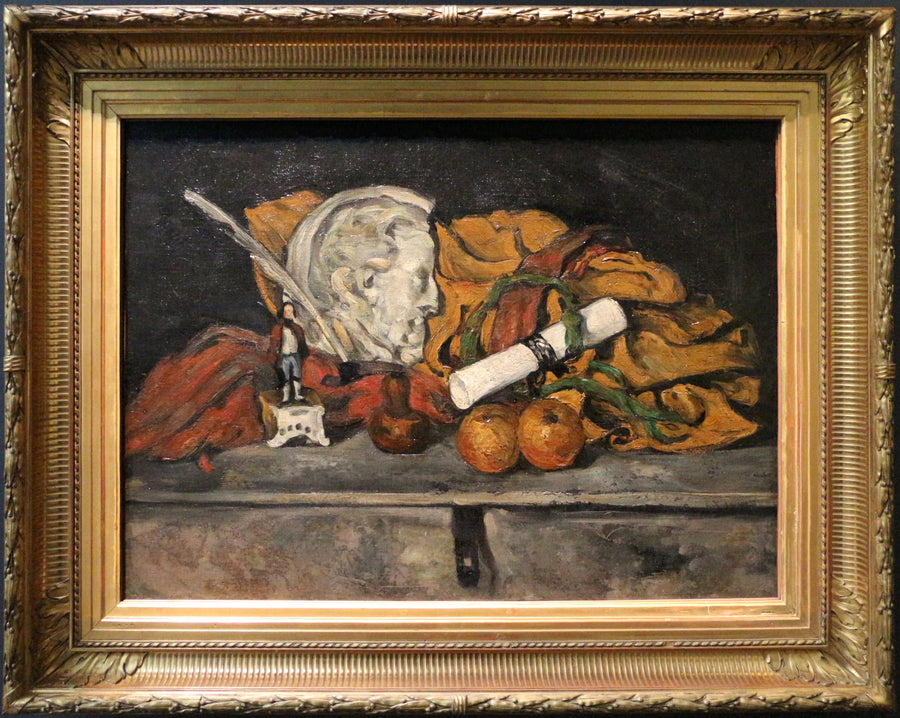 Cézanne'in Aksesuarları. Philippe Solari'nin Madalyonlu Natürmort - Paul Cézanne