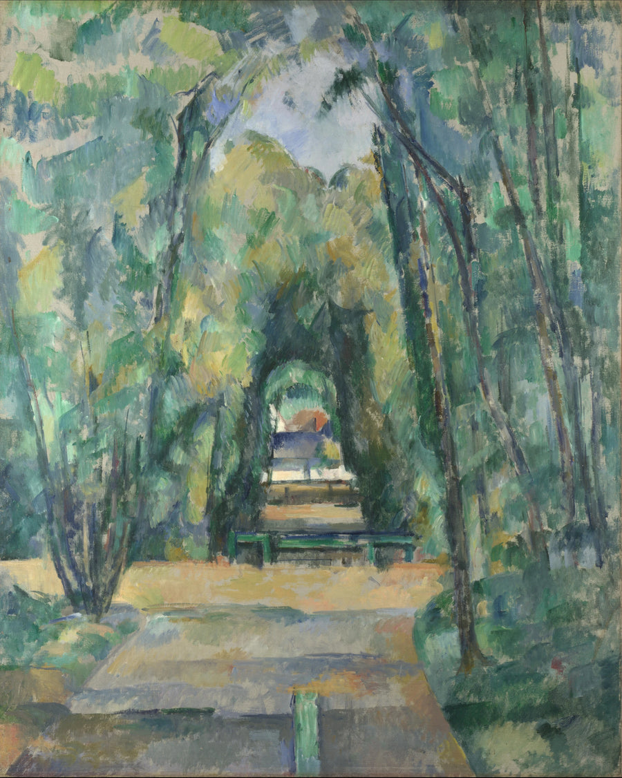Chantilly Yolu - Paul Cézanne