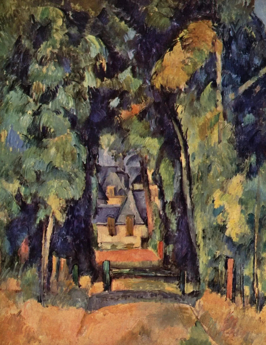 Chantilly Yolu - Paul Cézanne
