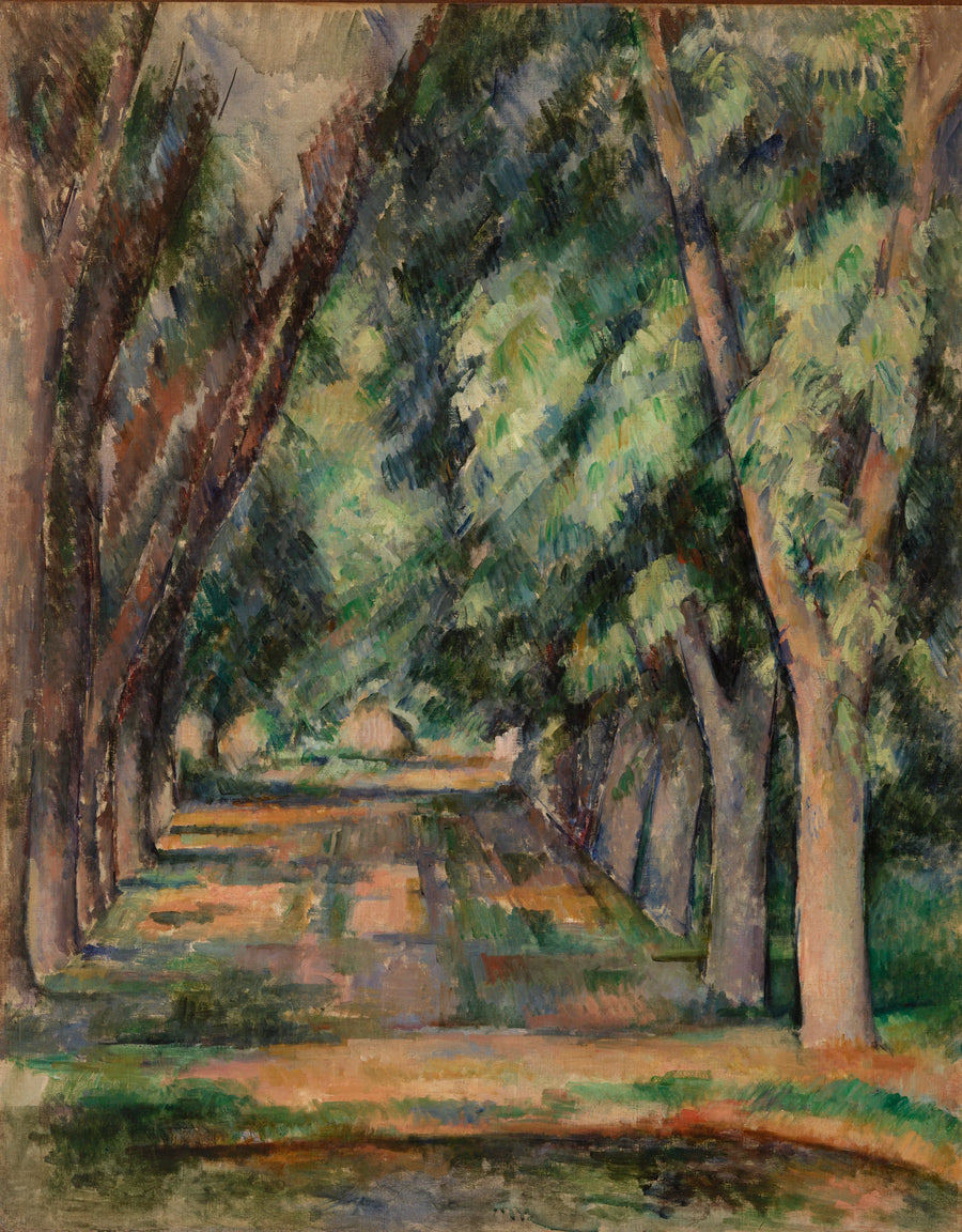 Ağaçlık - Paul Cézanne