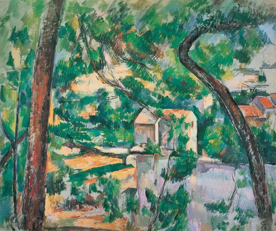 Kıvrılmış Ağaç - Paul Cézanne