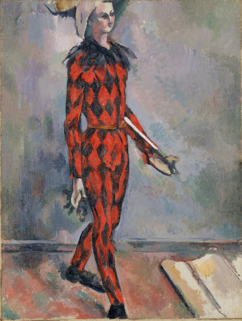 Arlequin 1888–1890 Paul Cézanne Pola Museum of Art FWN 669 – reproduction peinture à l’huile sur toile