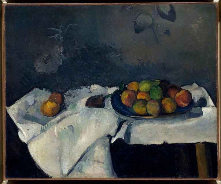 Şeftali Tabağı - Paul Cézanne