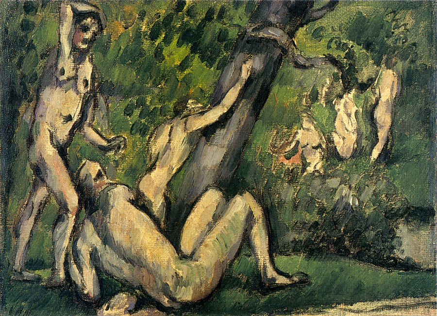 Yüzme - Paul Cézanne