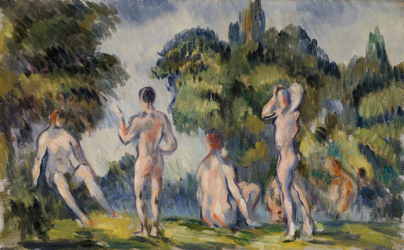 Yüzücüler - Paul Cézanne