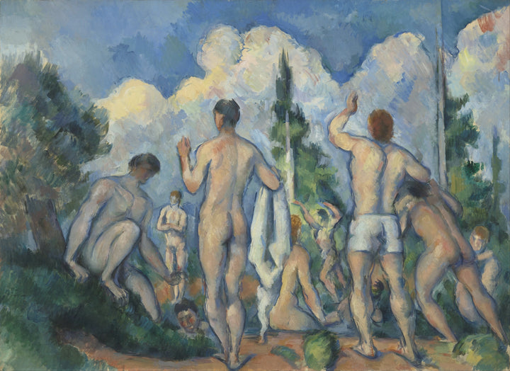 Yüzücüler - Paul Cézanne