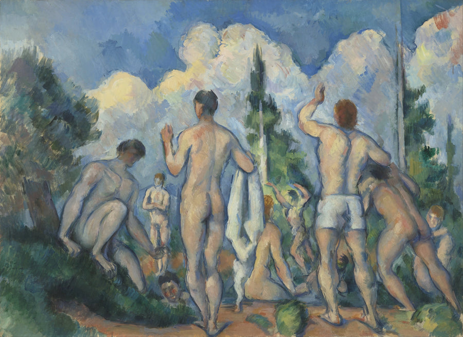 Yüzücüler - Paul Cézanne