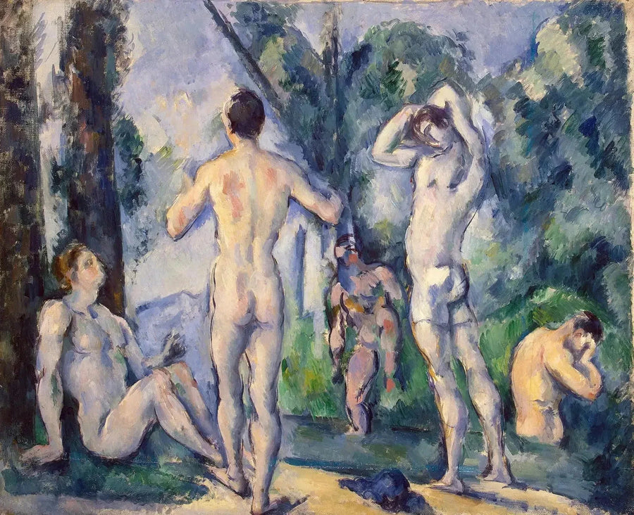 Açık Havada Yıkananlar - Paul Cézanne