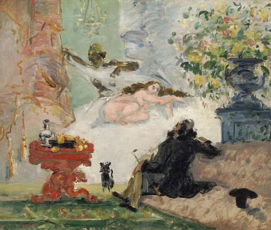 Modern Olympia - Paul Cézanne