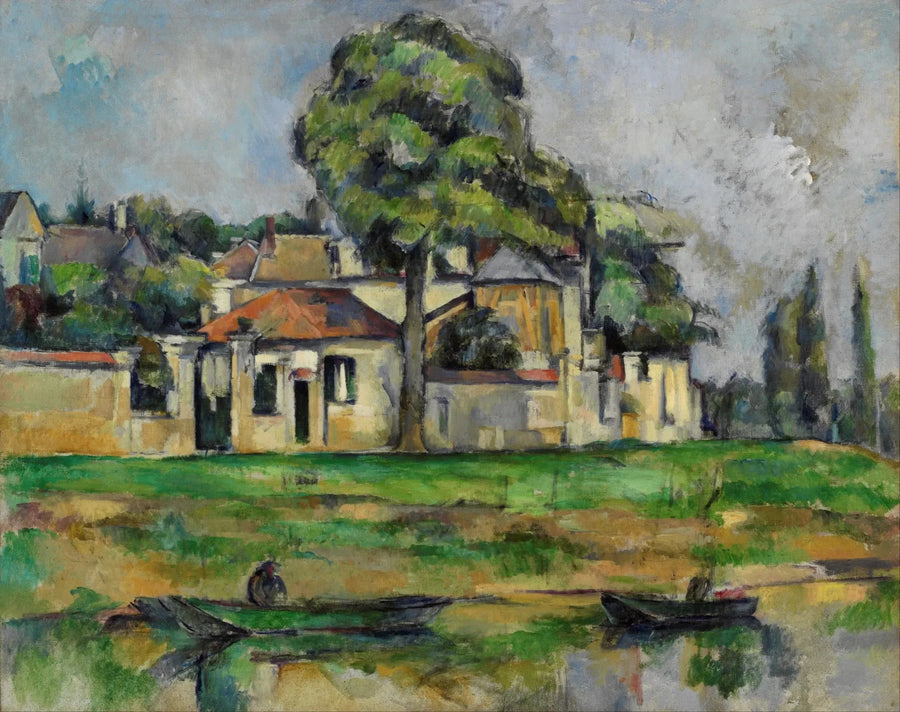 Marne Nehri Kıyısında Halat Yolu, Créteil - Paul Cézanne