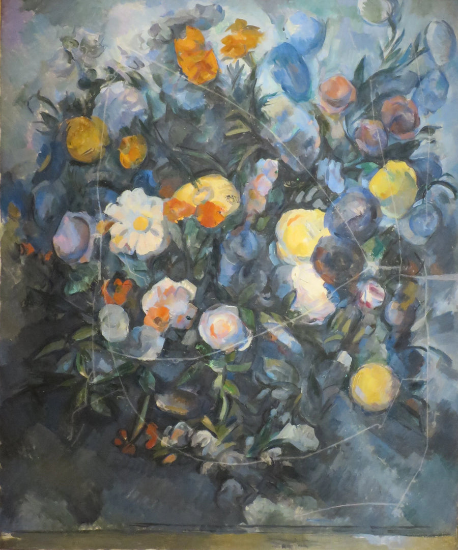 Çiçek demeti, Delacroix'den sonra - Paul Cézanne