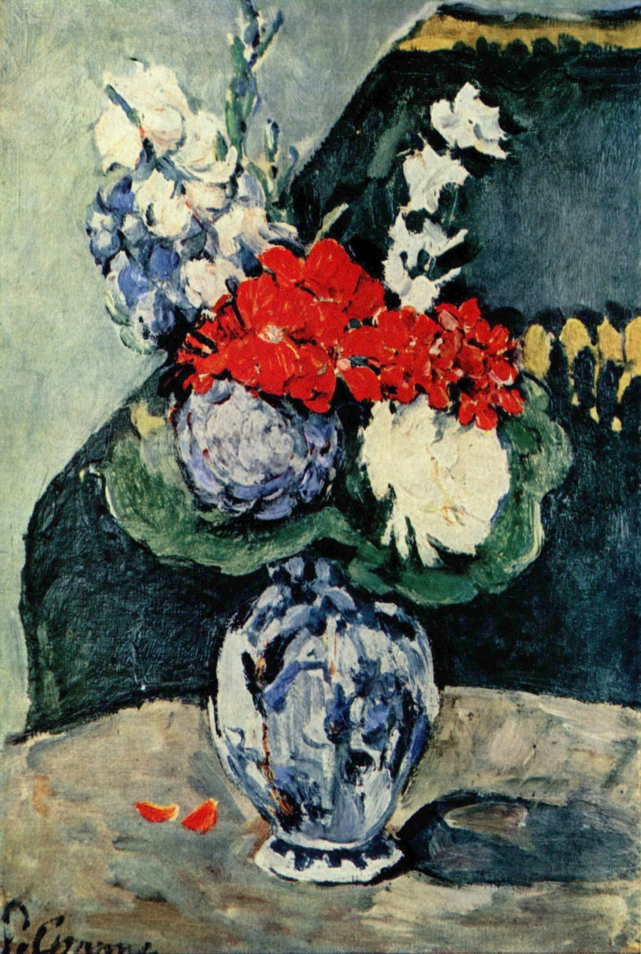 Küçük Delft'te Buket - Paul Cézanne