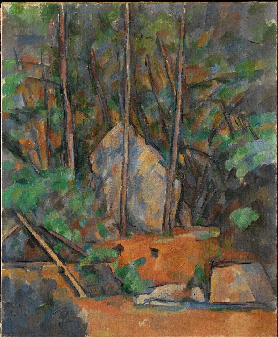 Kara Şato Parkındaki Sarnıç - Paul Cézanne