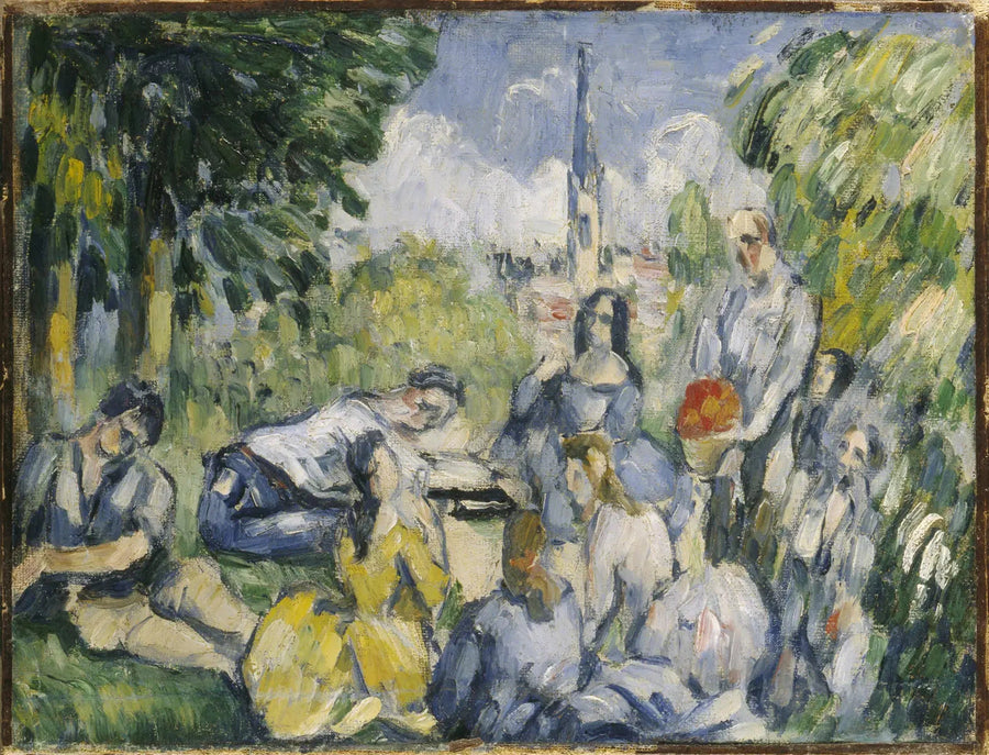 Çayırda Öğle Yemeği - Paul Cézanne