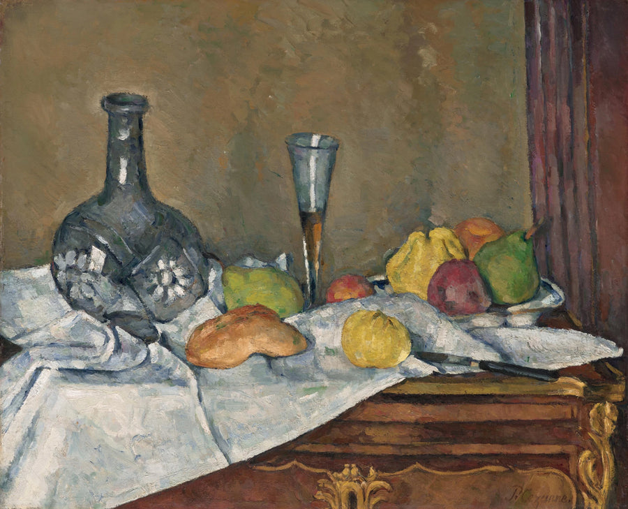 Tatlı ile Natürmort - Paul Cézanne
