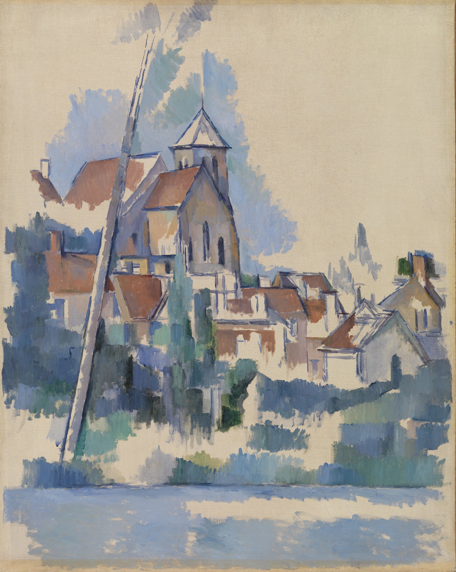 Montigny-sur-Loing Kilisesi - Paul Cézanne