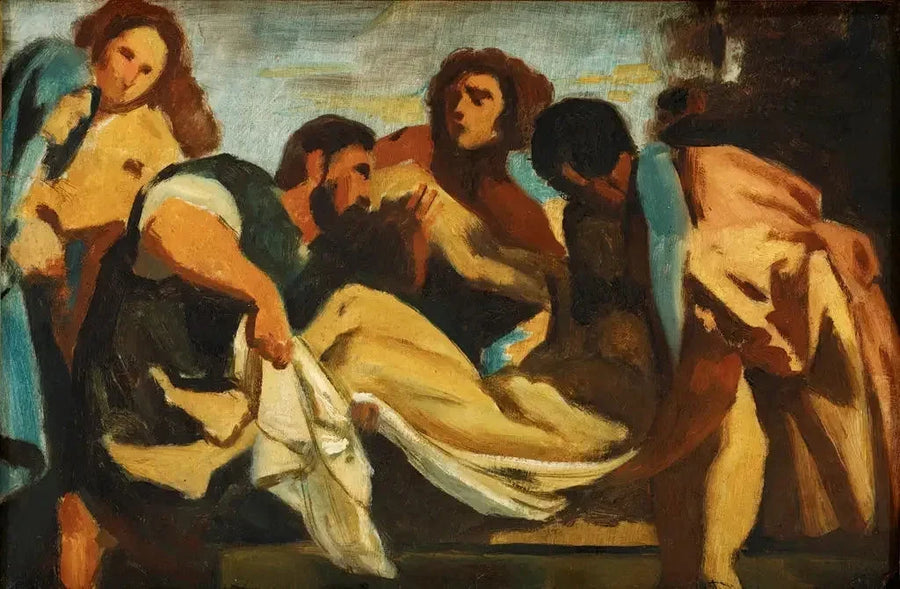 Pietà, Titian'a göre - Paul Cézanne