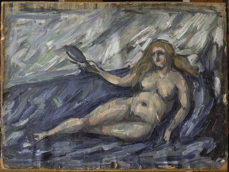 Aynadaki Kadın - Paul Cézanne