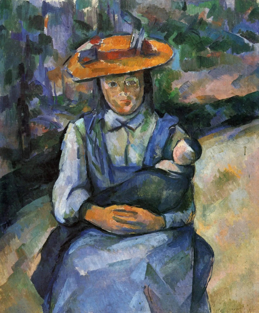 Bebekli Kız Çocuğu - Paul Cézanne