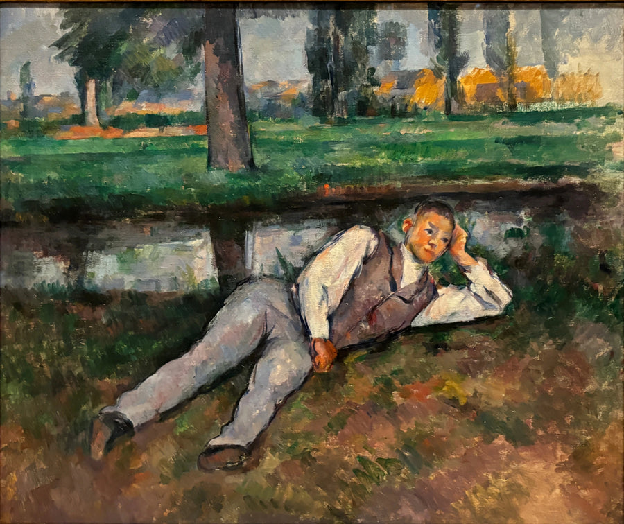 Yatan Çocuk - Paul Cézanne