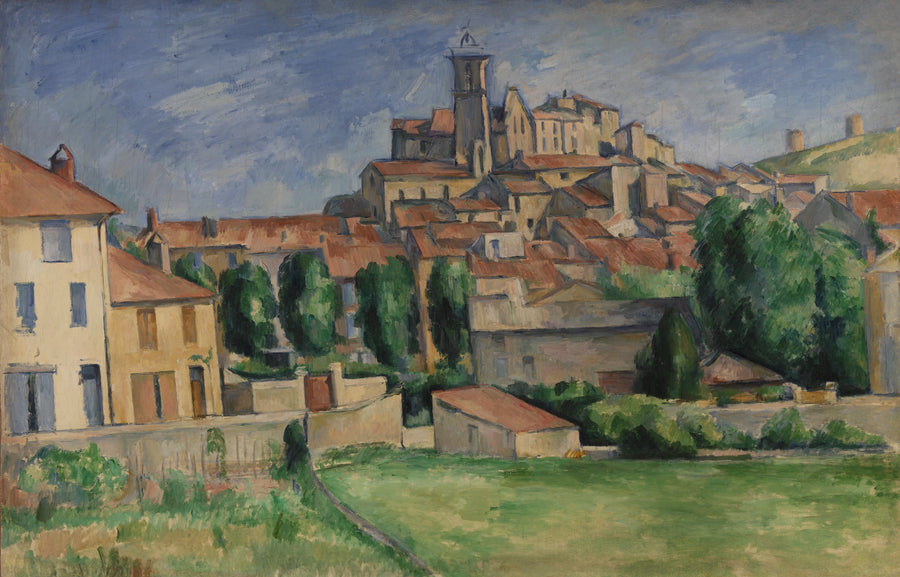 Gardanne (yatay görünüm). - Paul Cézanne