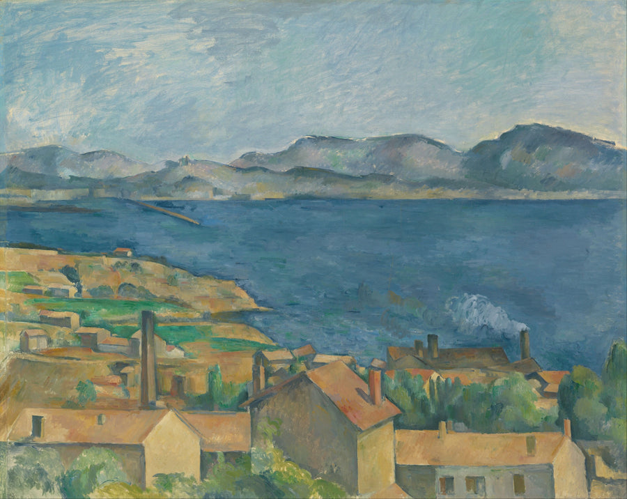 Estaque'den Marsilya Körfezi - Paul Cézanne