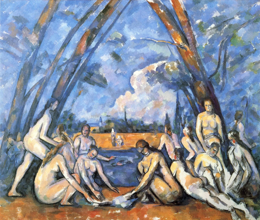 Büyük Banyo Yapanlar - Paul Cézanne