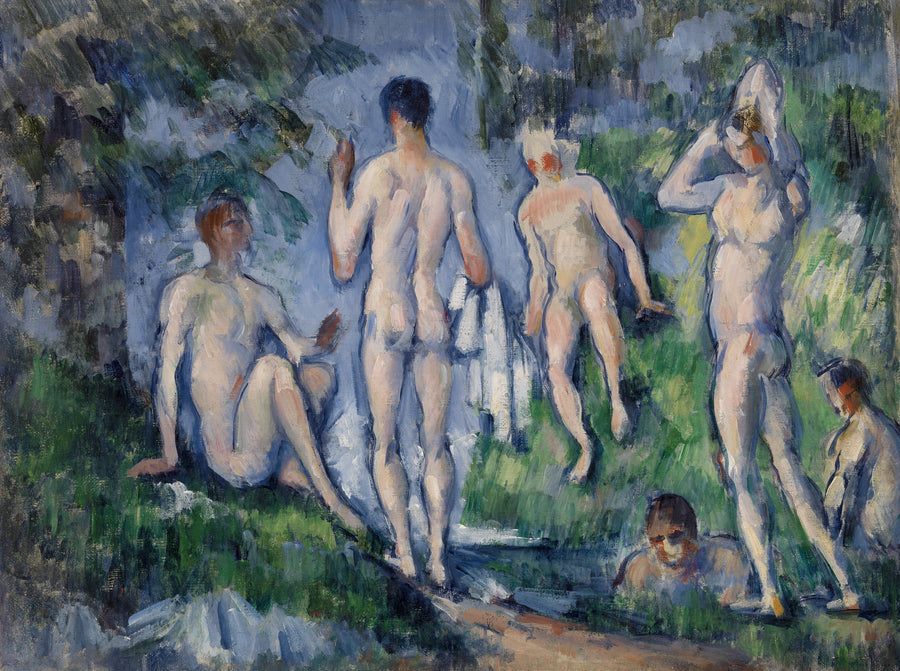 Yüzücü Grubu - Paul Cézanne