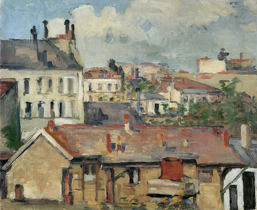 Ev Grubu – Çatılar - Paul Cézanne