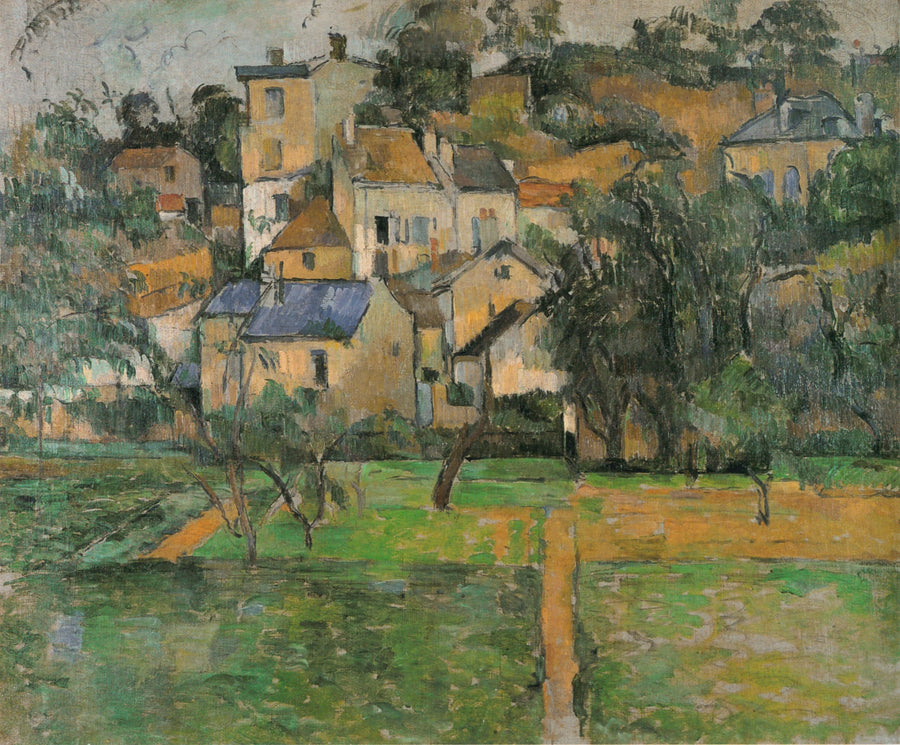 Pontoise'deki Hermitage - Paul Cézanne