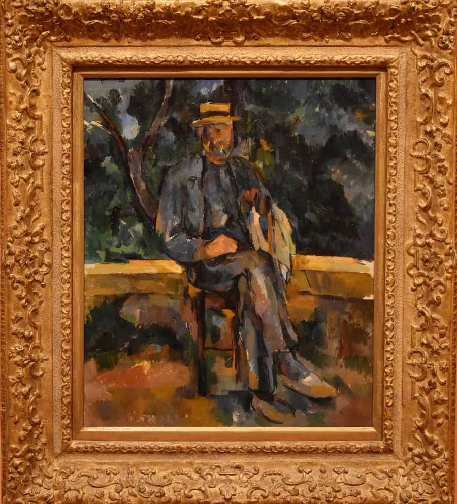 Oturan Adam - Paul Cézanne