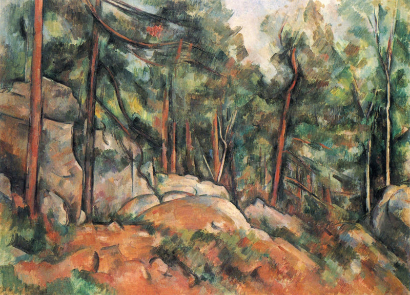 Orman İçi - Paul Cézanne