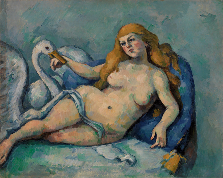 Kuğu ile Léda - Paul Cézanne