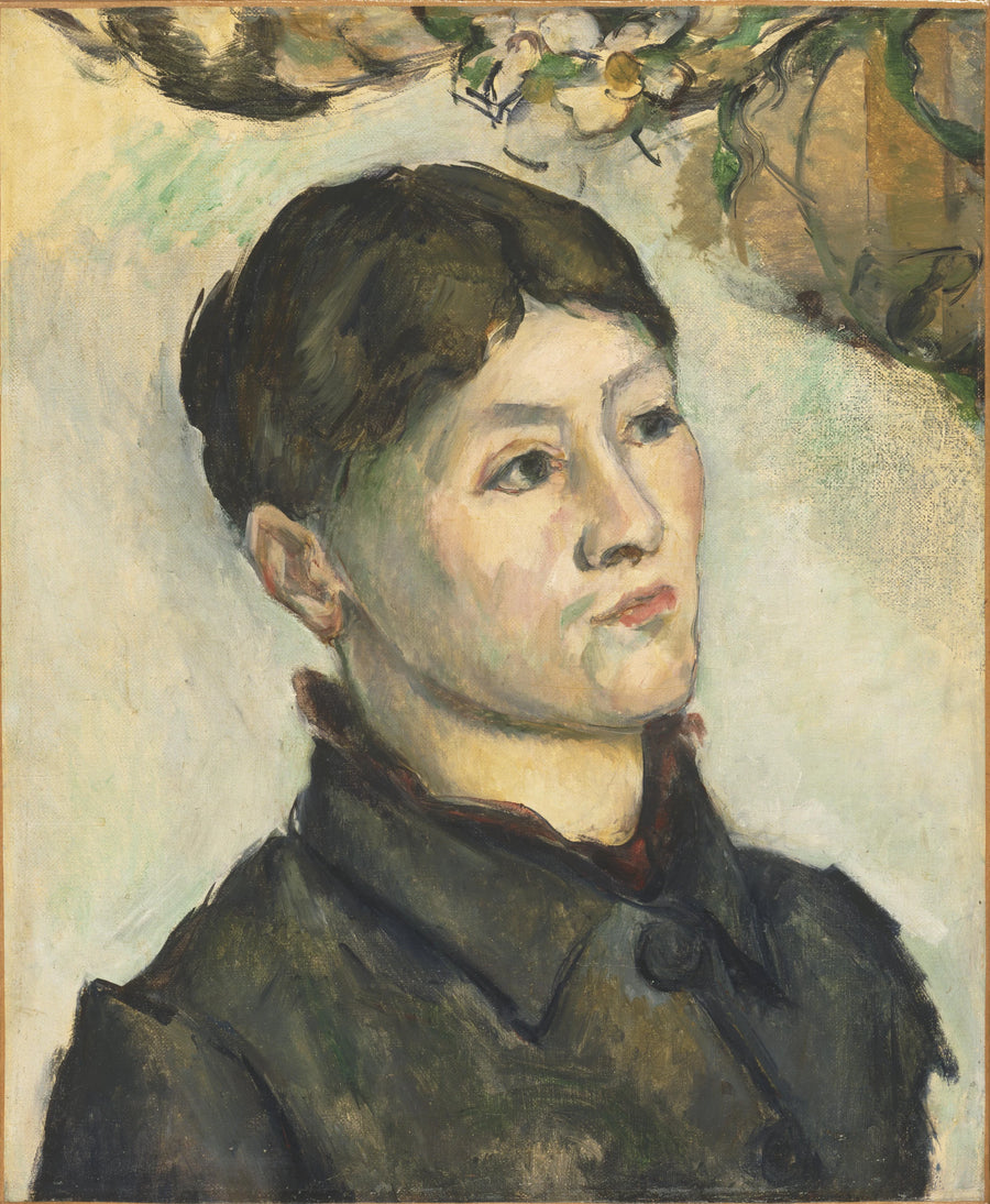 Madame Cézanne'ın Portresi - Paul Cézanne