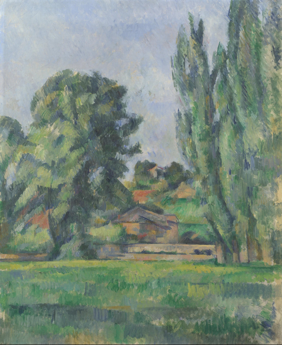 İkizler ile Manzara - Paul Cézanne