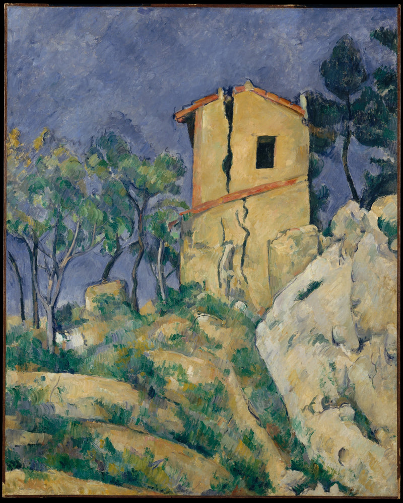 Çatlamış Ev - Paul Cézanne