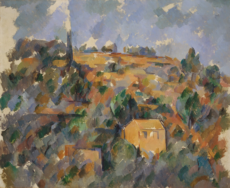 Tepedeki Evler, Provence - Paul Cézanne