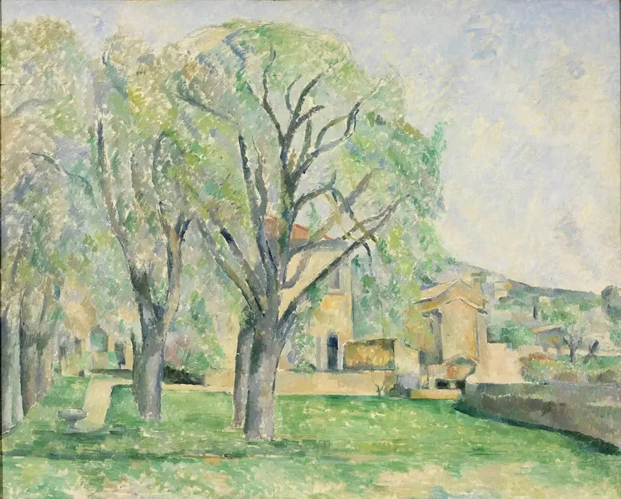 Kestane Ağaçları ve Jas de Bouffan Çiftliği - Paul Cézanne