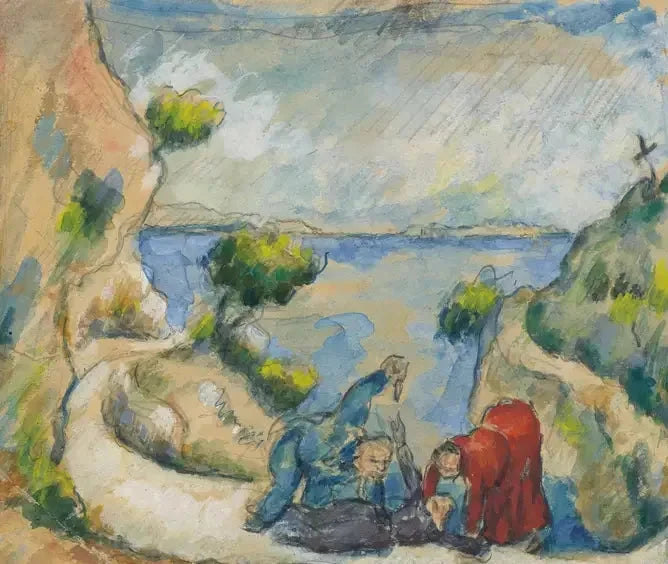 Vadi İçindeki Cinayet - Paul Cézanne