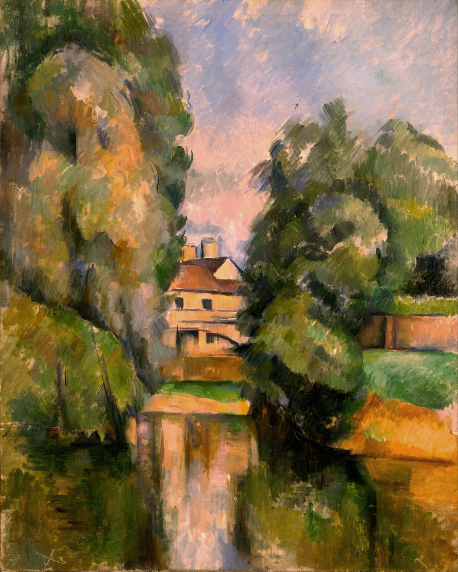Maisons-Alfort'da Yanan Değirmen - Paul Cézanne
