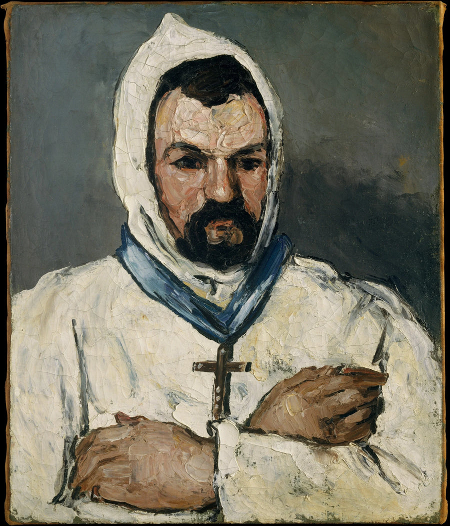 Bir keşiş portresi - Paul Cézanne