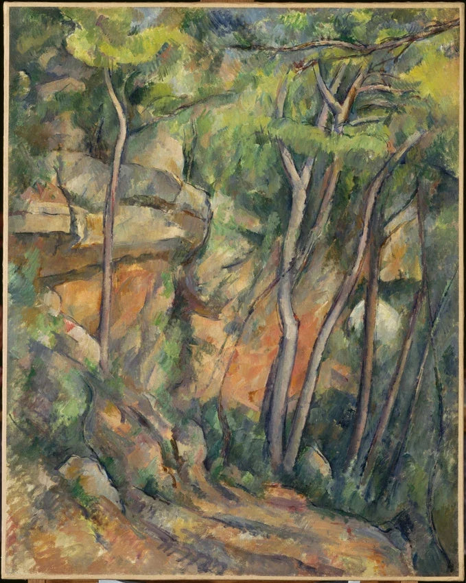 Château Noir Parkında - Paul Cézanne