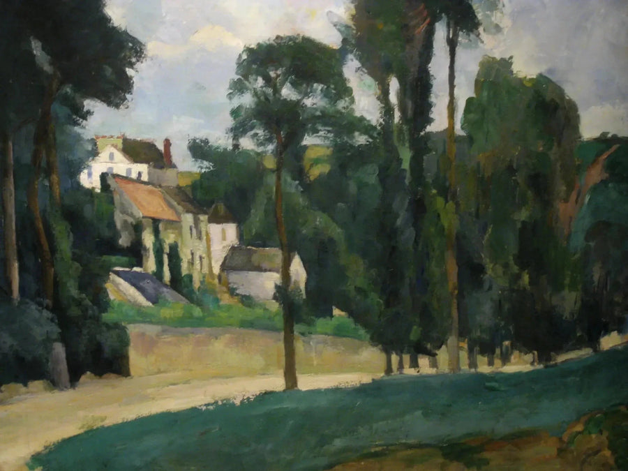 Pontoise Yolu - Paul Cézanne