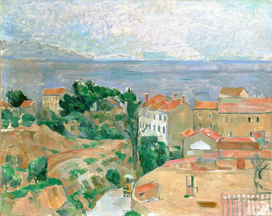 Estaque Manzarası - Paul Cézanne