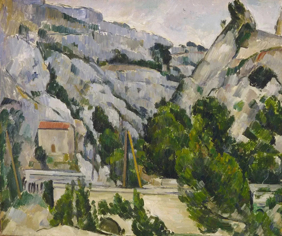 Estaque'deki Viyadük - Paul Cézanne